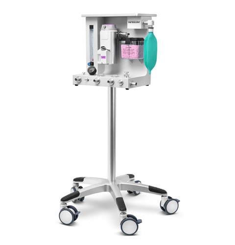Anästhesiearbeitsplatz für Veterinärmedizin / auf Wagen - Aurora P100 - Infinium Veterinary