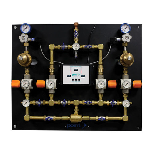 Medizinisches Gasversorgungssystem / für Labor - PNT-O2S-PLC-300	 - Point Medical Gas Systems - für Krankenhaus / für Rohrleitungssysteme für medizinische Gase / automatisch