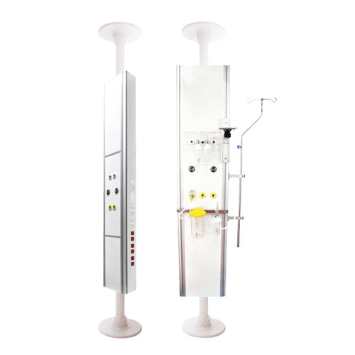 Deckenmontierter Verteilerarm - PNT-YO-D-TM	 - Point Medical Gas Systems - wandmontiert / bodenstehend / mobil