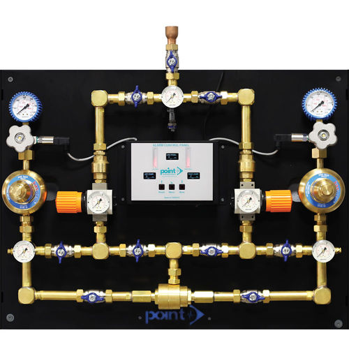 Medizinisches Gasversorgungssystem / für Labor - PNT-O2S-PLC-150	 - Point Medical Gas Systems - für Krankenhaus / für Rohrleitungssysteme für medizinische Gase / automatisch