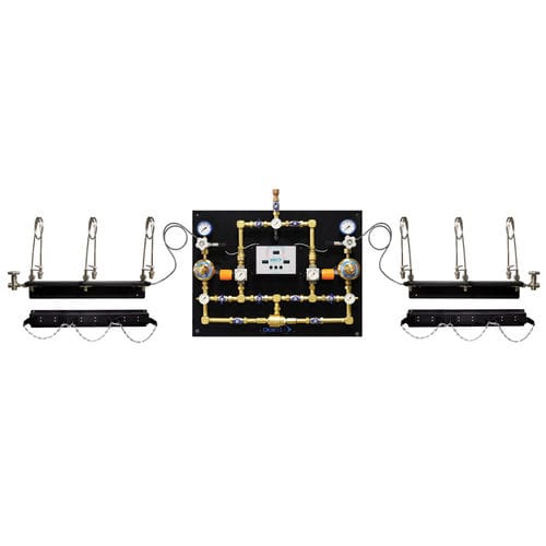 Medizinisches Gasversorgungssystem / für Labor - PNT-O2S-PLC-150-X	 - Point Medical Gas Systems - für Krankenhaus / für Rohrleitungssysteme für medizinische Gase / automatisch