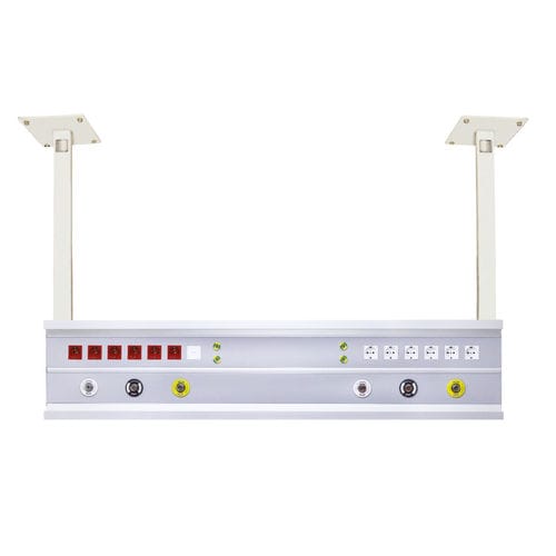 Wandmontierte Versorgungseinheit - PNT-TA-CK-L - Point Medical Gas Systems - horizontal / modular / deckenmontiert