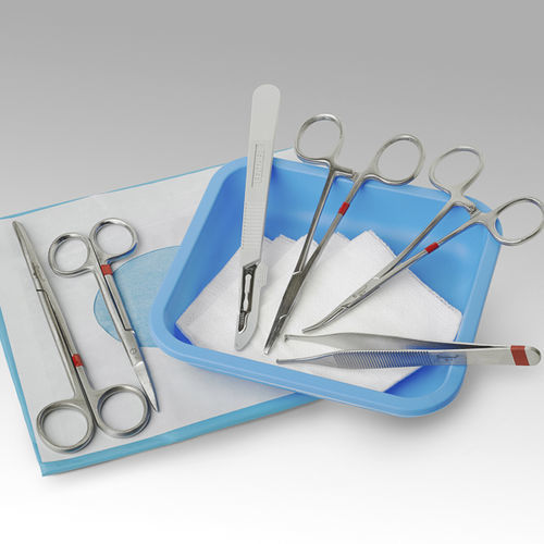 Instrumentenset für Allgemeinchirurgie - 370239-1 - Fuhrmann - steril / zum Einmalgebrauch