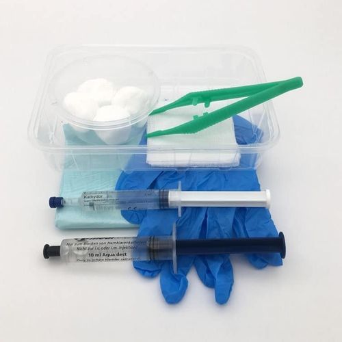 Medizinisches Set / für Katheterensatz - 340317-1 - Fuhrmann - mit Handschuh