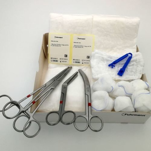 Instrumentenset für Entbindung/Epiosotomie - 39085-5 - Fuhrmann - zum Einmalgebrauch / steril