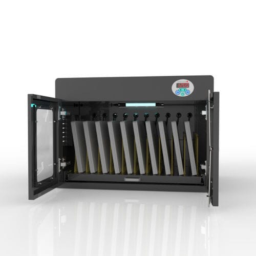 Sicherheitsschrank - B – V - Oniix Group - grau / mit 2 Türen / 1 Modul