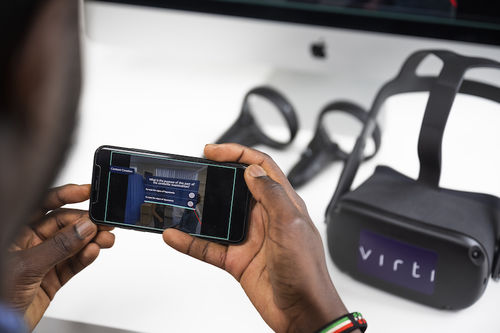 Medizinische Virtual-Reality-Plattform - Virti - für medizinische Ausbildung