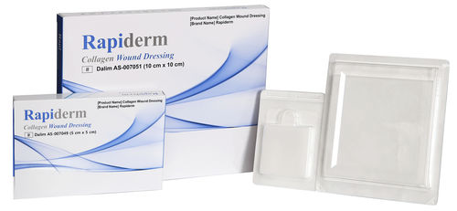 Steriles Polsterbinde - Rapiderm - Dalim Tissen - hämostatisch / absorbierend / bioresorbierbar
