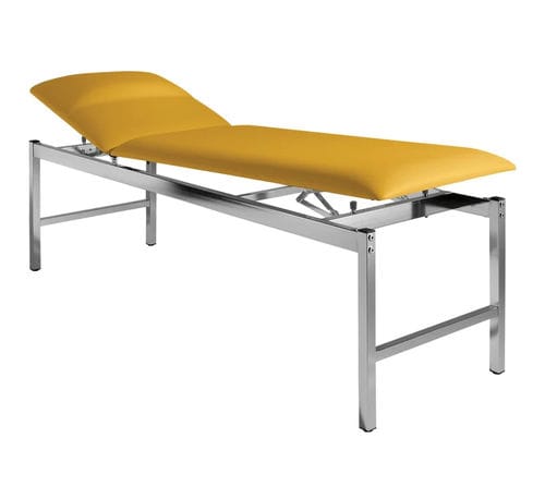Manuelle Untersuchungsliege - VS-SIESTA - SIMPEX - mit verstellbarer Rückenlehne / zweiteilig / blau