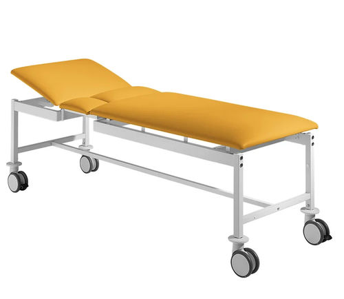 Kardiologie-Untersuchungsliege - VS-CARDIO - SIMPEX - manuell / mit verstellbarer Rückenlehne / zusammenklappbar