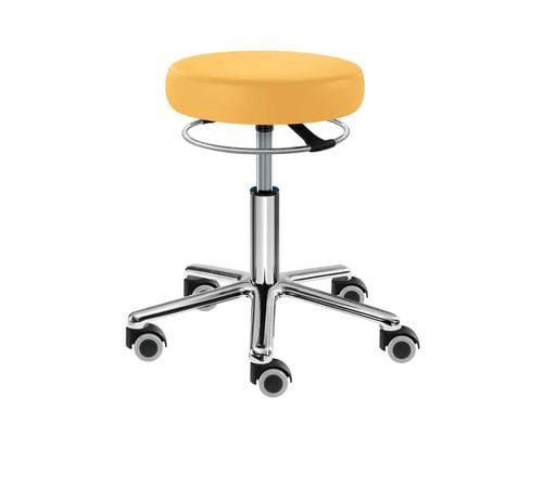 Hocker für Gesundheitseinrichtungen - SELLA-MED Corona Mini - SIMPEX - höhenverstellbarer / drehbar / auf Rollen