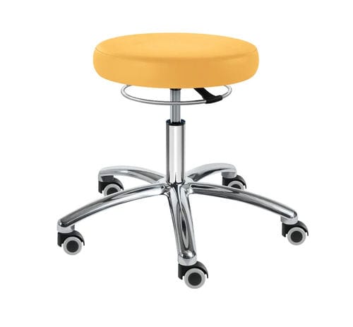 Hocker für Gesundheitseinrichtungen - SELLA-MED Corona Maxi - SIMPEX - höhenverstellbar / drehbar / auf Rollen