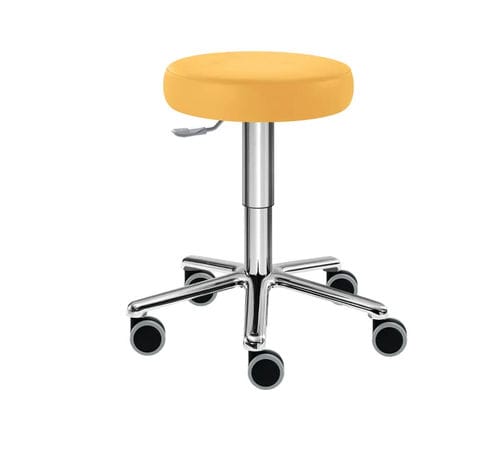 Hocker für Gesundheitseinrichtungen - SIMPO-THRONA Manus Mini - SIMPEX - höhenverstellbar / drehbar / auf Rollen