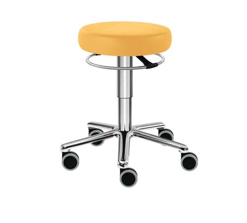 Hocker für Gesundheitseinrichtungen - SIMPO-THRONA Corona Mini - SIMPEX - höhenverstellbarer / drehbar / auf Rollen