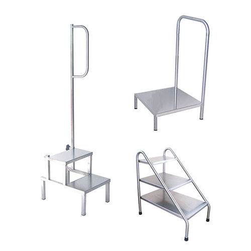 Stufentritt mit 1 Stufe - ALT series - Altermedical - mit 2 Stufen / mit 3 Stufen / Edelstahl