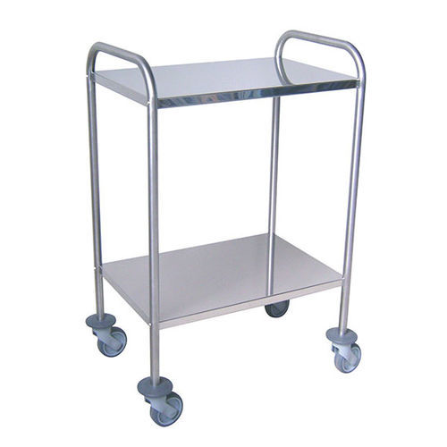 Medizinischer Wagen - ALTGID162  - Altermedical - Edelstahl / Kunststoff / mit Platte