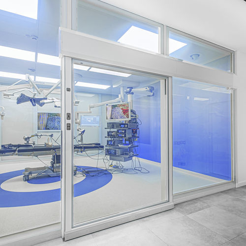 Smartglastür - Ensolma - luftdicht / hermetisch dicht / für Krankenhaus