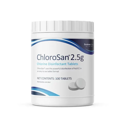 Desinfektionsmittel für Böden und andere Oberflächen - ChloroSan® - Scotmas Group - Puder / auf Chlorbasis