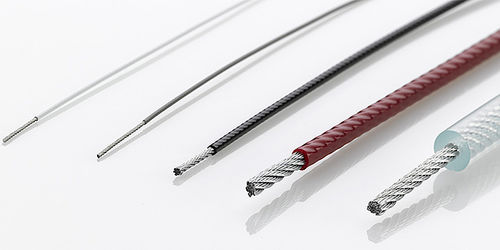 Ummanteltes Drahtseil - Carl Stahl Technocables GmbH - zur Herstellung medizinischer Geräte / flexibel