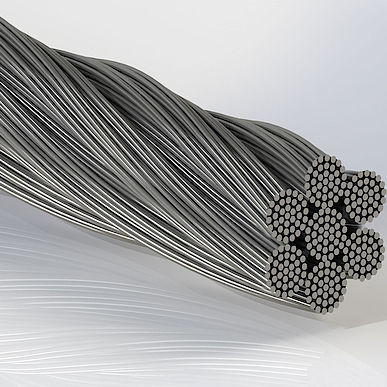 Nitinol-Drahtseil - Carl Stahl Technocables GmbH - zur Herstellung medizinischer Geräte