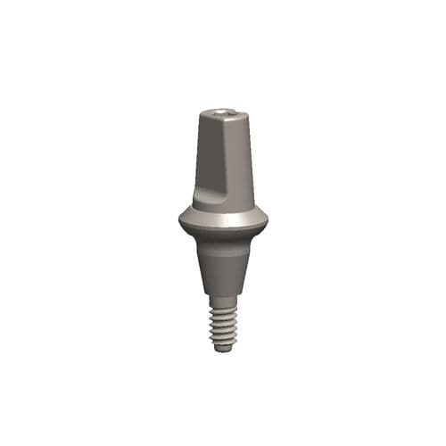 Implantat-Abutment / Titan - ABSSS - Dental Evolutions, Inc - mit Innenverbindung / gerade / kurz