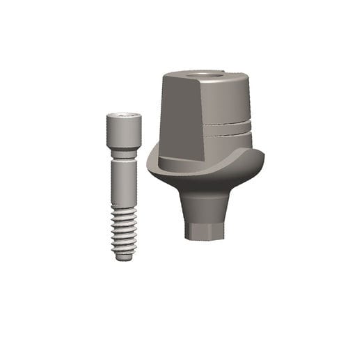 Implantat-Abutment / Titan - CAWS - Dental Evolutions, Inc - mit Innenverbindung / gerade