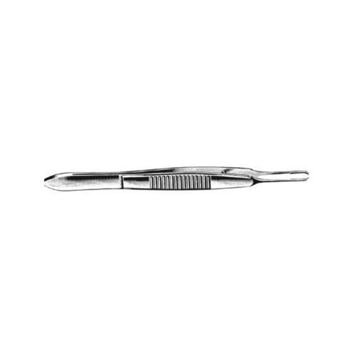 Mikropinzette für Ophthalmologie - 5037100 - HK Medical Instruments - zum Greifen von Gewebe / gebogen / Edelstahl