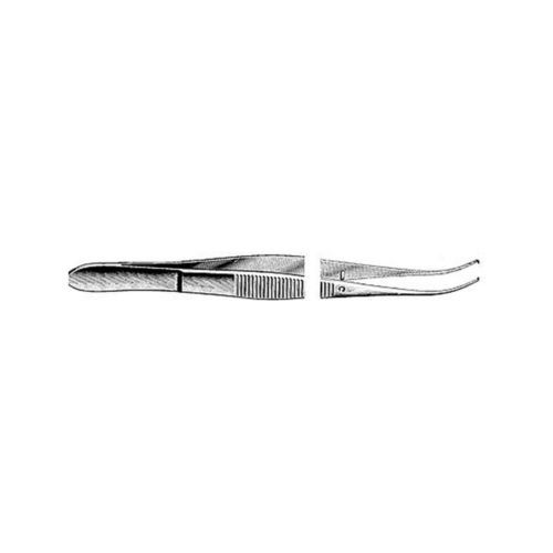Mikropinzette für Ophthalmologie - 50302072 - HK Medical Instruments - zum Greifen von Gewebe / gebogen