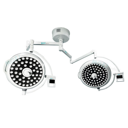 Deckenmontierte OP-Leuchte - MGE-SL1D - Medige International Industries - LED / mit 2 Armen / 110 V / 60 Hz