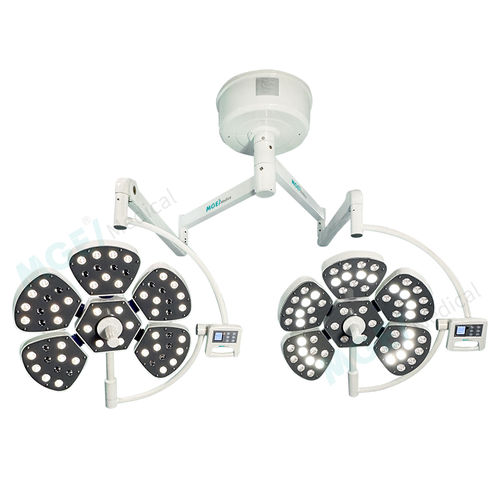 Deckenmontierte OP-Leuchte - MGE-SL3J - Medige International Industries - LED / mit 2 Armen / 110 V / 60 Hz