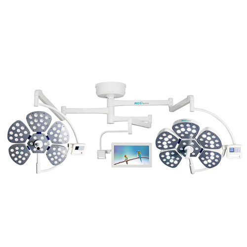Deckenmontierte OP-Leuchte - MGE-SL3C - Medige International Industries - LED / mit 2 Armen / 110 V / 60 Hz