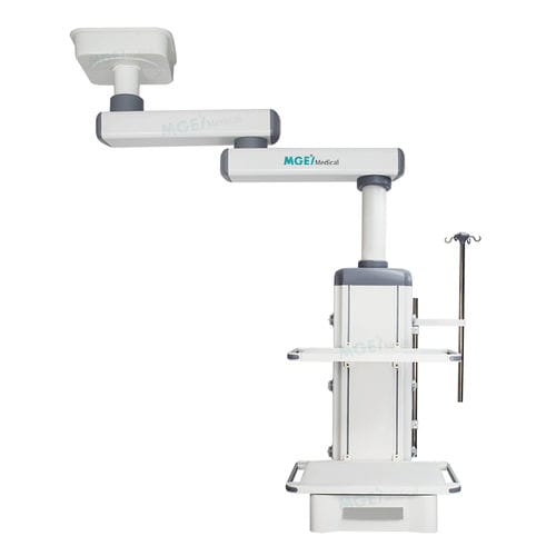 Deckenmontierter Verteilerarm - STP2B - Medige International Industries - für Intensivpflege / mit Gelenk / mit Gondel