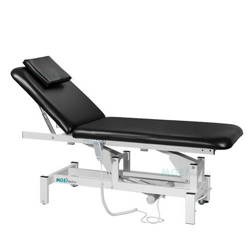 Elektrische Untersuchungsliege - MGE-EB6 - Medige International Industries - höhenverstellbar / zweiteilig / grau