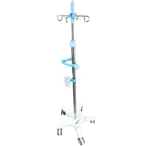 Infusionsständer auf Rollen - ASF4 - Medige International Industries - 4 Haken