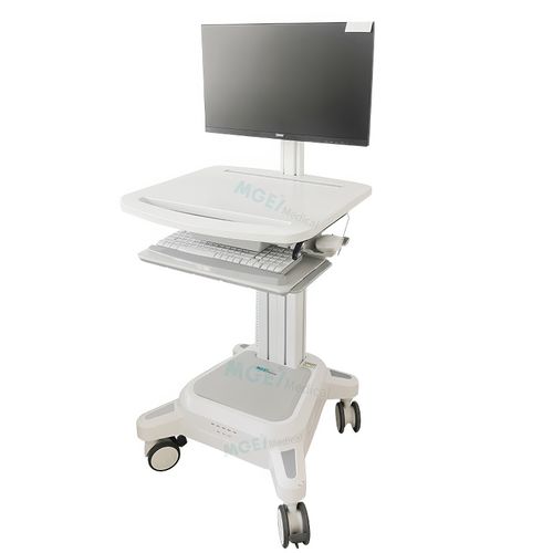 Medizinischer Wagen - MGE-MT22 - Medige International Industries - Kunststoff / Aluminium / mit Regal