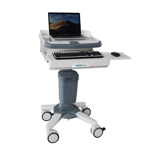 Medizinisch Computerwagen - MGE-MT8B - Medige International Industries - für Laptop / gesichert