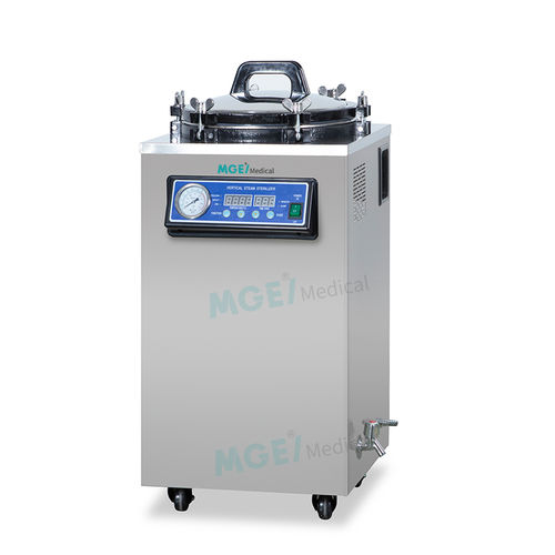 Test-Autoklav - MGE-SADG35 - Medige International Industries - auf Rollen / automatisch / Edelstahl