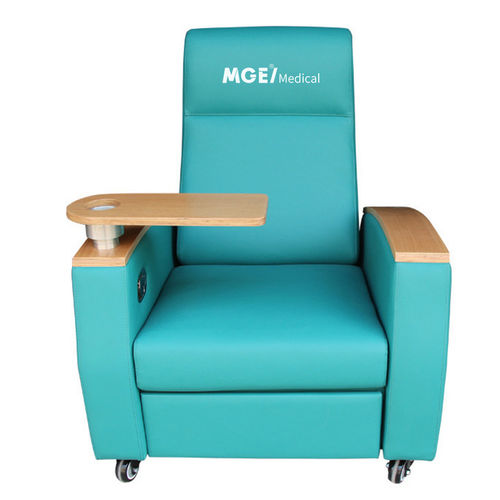 Neigbarer Ruhesessel - MGE-CW19 - Medige International Industries - manuell / auf Rollen / Leder