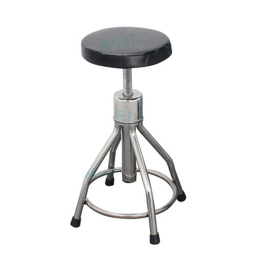 Hocker auf Rollen - MGE-CW34B - Medige International Industries - Edelstahl