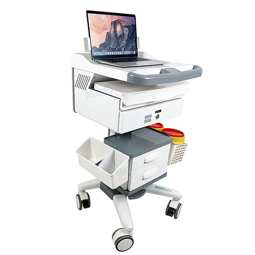 Medizinisch Computerwagen - MGE-MT8D - Medige International Industries - für Laptop / mobil / Akku