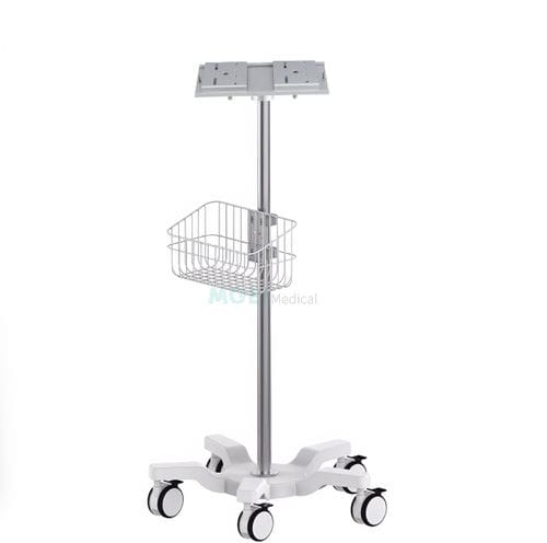Medizinischer Wagen - MT1 - Medige International Industries - Edelstahl / Aluminium / mit Korb