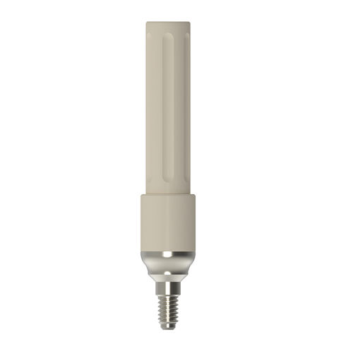 Implantat-Abutment / Titan - HEX RP STRAIGHT MUA H1 - IML Swiss Dental Implants - mit Innenverbindung / gerade / gewinkelt