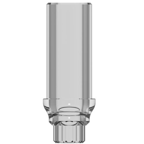 Implantat-Abutment / Kunststoff - HEX RP CALCINABLE NON ROTATING ABUTMENT H2 - IML Swiss Dental Implants - ausbrennbar / sechseckig / gerade
