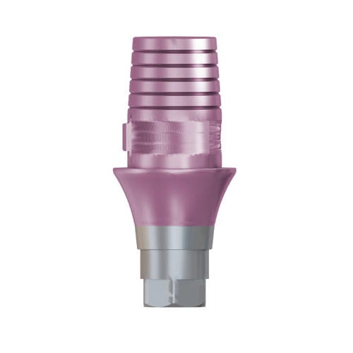 Implantat-Abutment / Titan - CC NP TBase SHIFT NON ROTATING ABUTMENT H0.5 - IML Swiss Dental Implants - konisch / gerade / Ti-Base