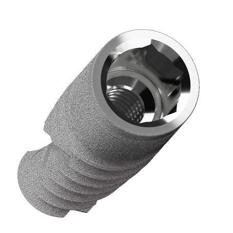 Konisches Zahnimplantat - FTC  - DENTAL TECH S.R.L. - Titan / inneres Sechseck / konisch