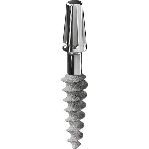 Konisches Zahnimplantat - D-77 - DENTAL TECH S.R.L. - Titan / schmal / einteilig