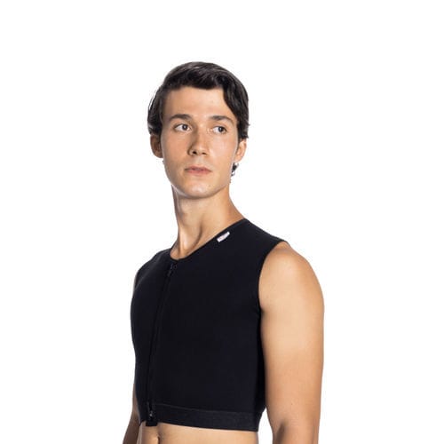 Kompressionsweste zur postoperativen Unterstützung - CM01 - Lipoteks - für Herren / L / M