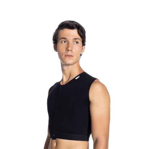 Kompressionsweste zur postoperativen Unterstützung - CM03 - Lipoteks - für Herren / L / M
