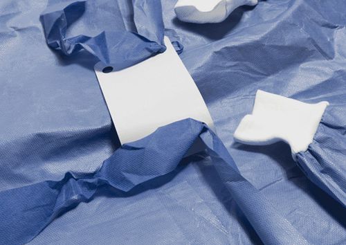 OP-Kittel / unisex - PPE - Delta Med - atmungsaktiv / Vlies / steril