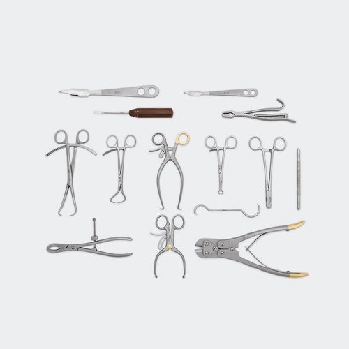 Tierärztliches Instrumentenset / für Orthopädische Chirurgie - KOLarge - Blue Surgical Instruments - für Großtiere